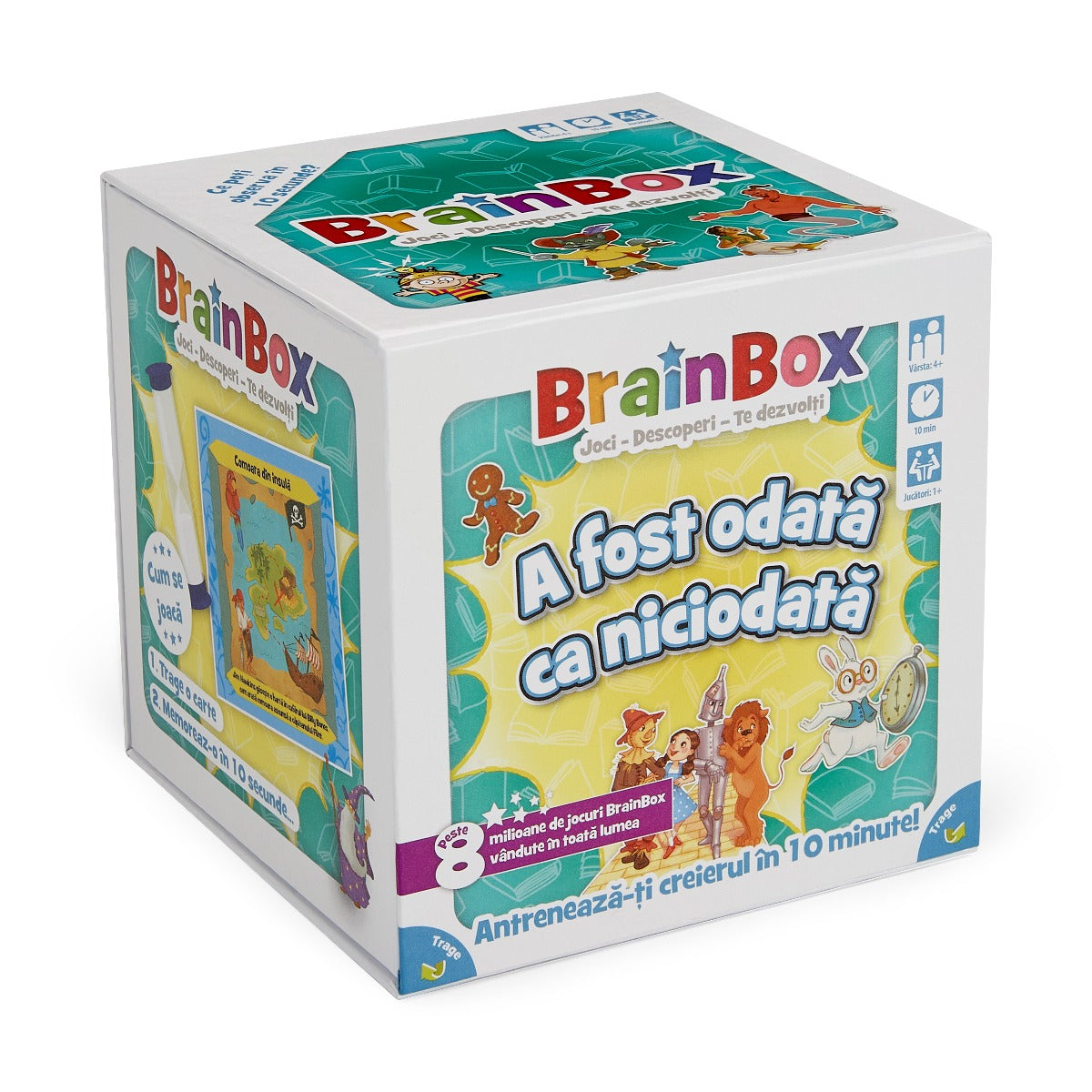 JOC EDUCATIV BRAINBOX A FOST ODATA CA NICIODATA - THE GREEN BOARD GAME COMPANY LTD (G114027) - Libelula Vesela - Jucarii