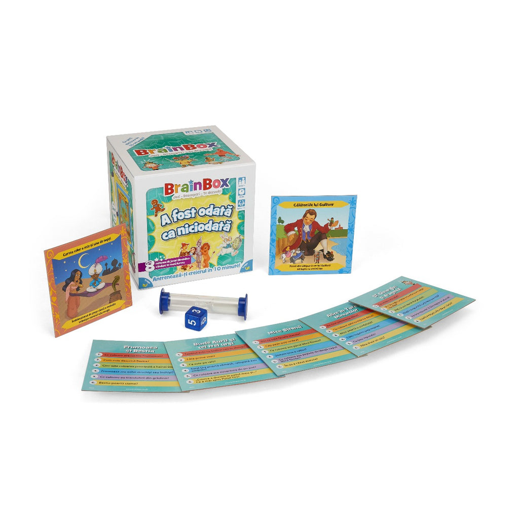 JOC EDUCATIV BRAINBOX A FOST ODATA CA NICIODATA - THE GREEN BOARD GAME COMPANY LTD (G114027) - Libelula Vesela - Jucarii