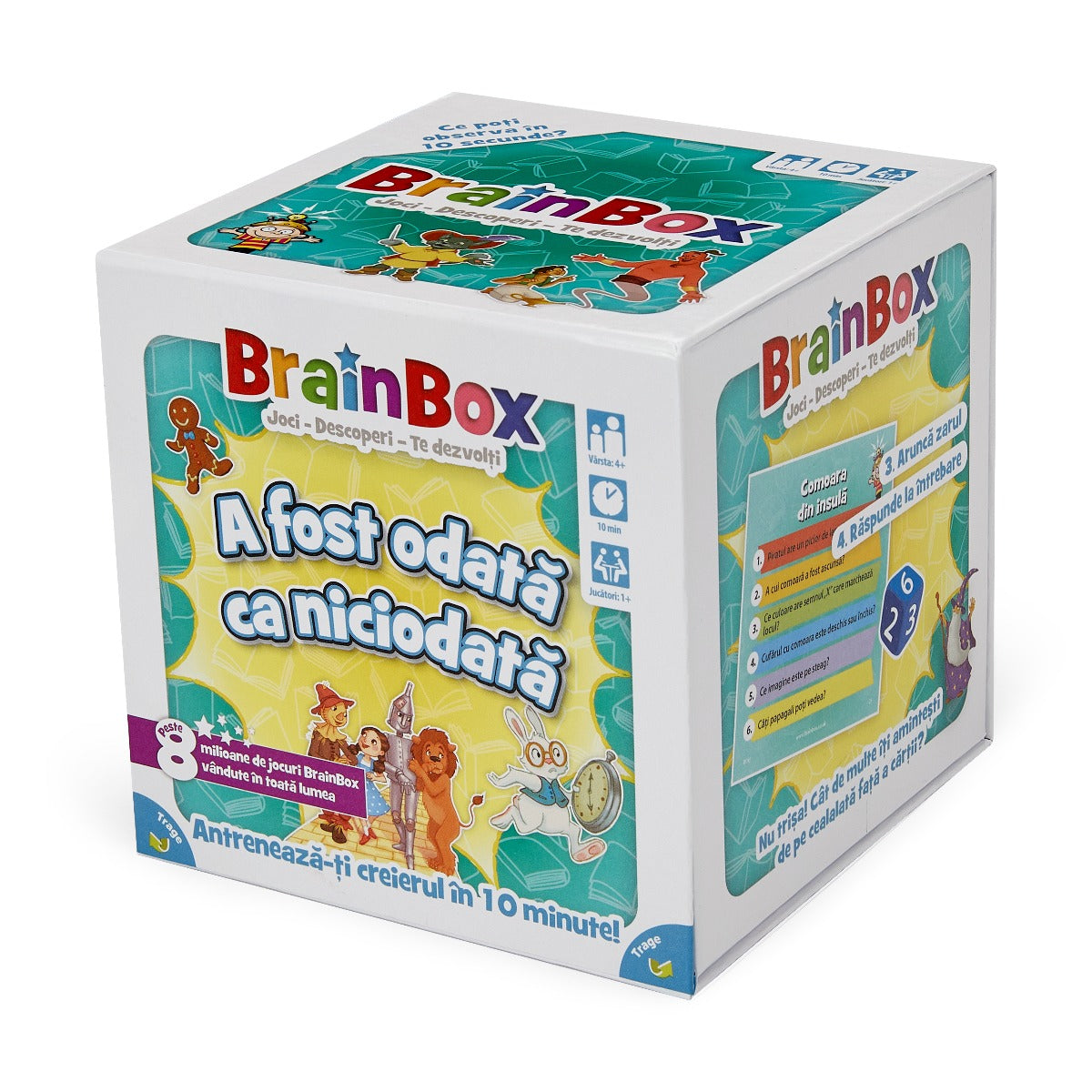JOC EDUCATIV BRAINBOX A FOST ODATA CA NICIODATA - THE GREEN BOARD GAME COMPANY LTD (G114027) - Libelula Vesela - Jucarii