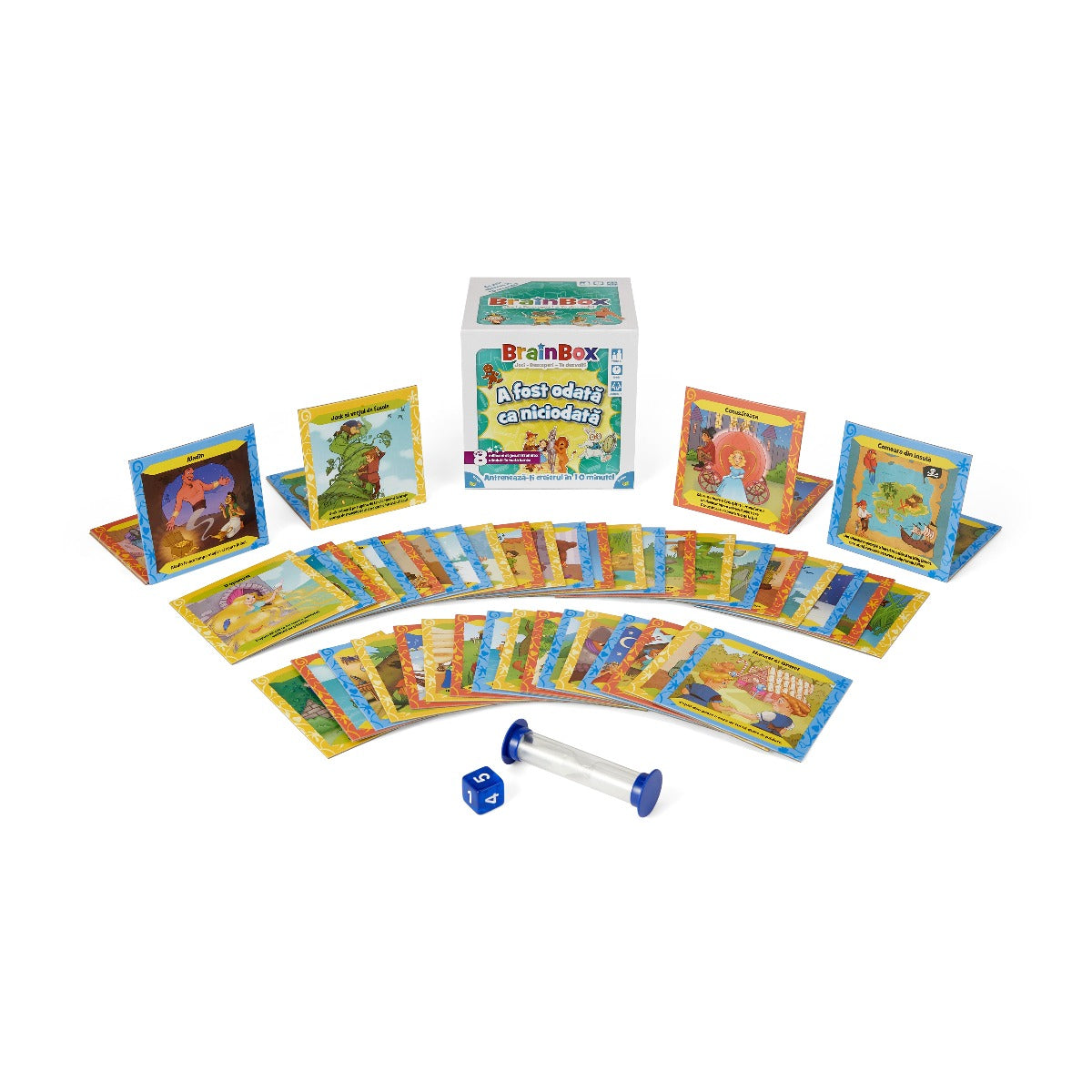 JOC EDUCATIV BRAINBOX A FOST ODATA CA NICIODATA - THE GREEN BOARD GAME COMPANY LTD (G114027) - Libelula Vesela - Jucarii