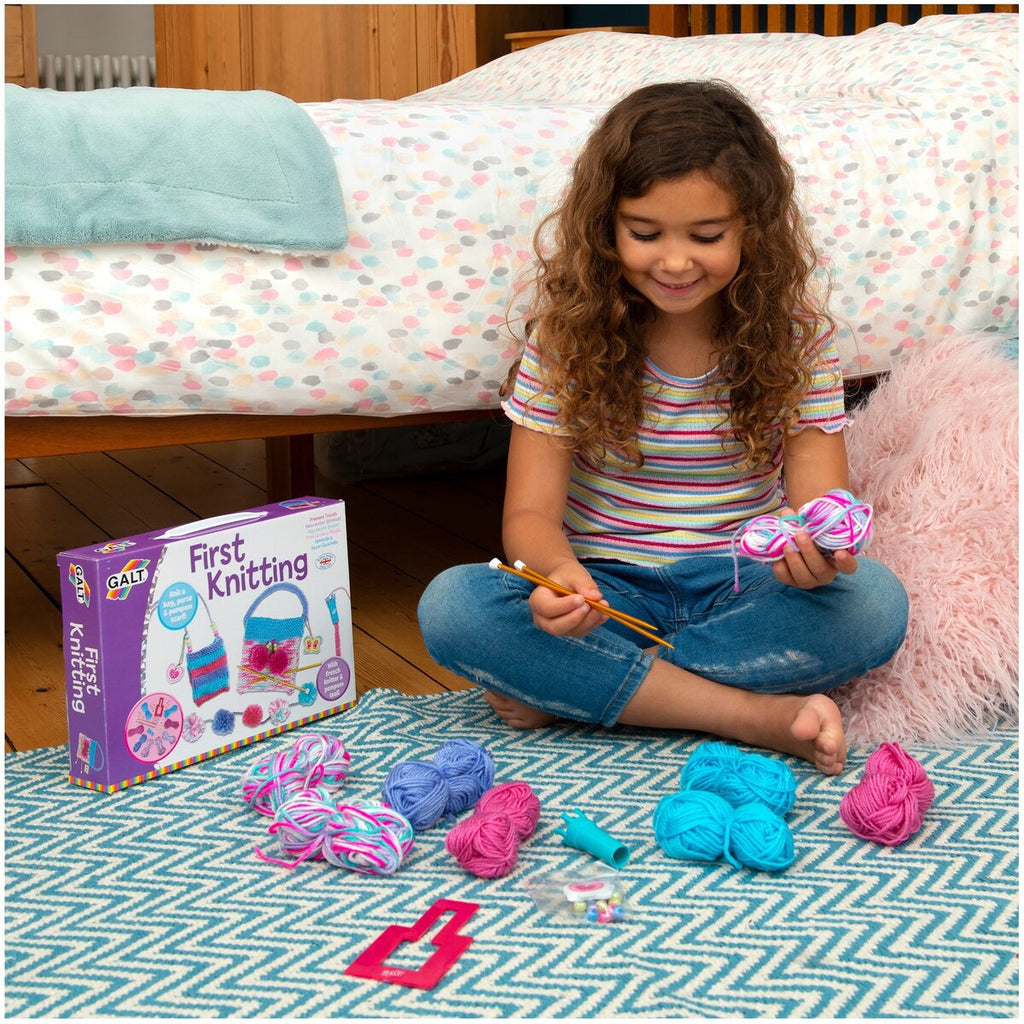 PRIMUL MEU SET DE TRICOTAT - GALT (1003460) - Libelula Vesela - Jucarii