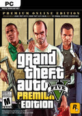 GRAND THEFT AUTO V GTA 5 - PREMIUM ONLINE EDITION - ROCKSTAR SOCIAL CLUB - MULTILANGUAGE - WORLDWIDE - PC - Libelula Vesela - Jocuri video