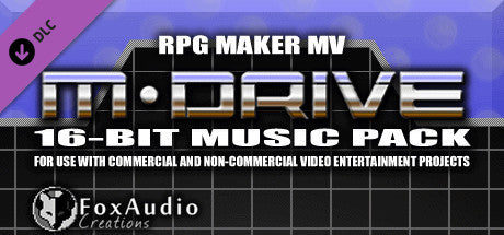 RPG MAKER MV - M-DRIVE 16-BIT MUSIC PACK - STEAM - MULTILANGUAGE - WORLDWIDE - PC Libelula Vesela Software