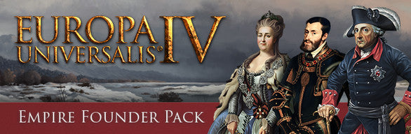 EUROPA UNIVERSALIS IV - EMPIRE FOUNDER PACK (DLC) - STEAM - PC - WORLDWIDE - Libelula Vesela - Jocuri video