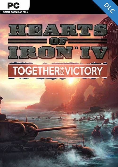 HEARTS OF IRON IV: TOGETHER FOR VICTORY - PC - STEAM - MULTILANGUAGE - EU