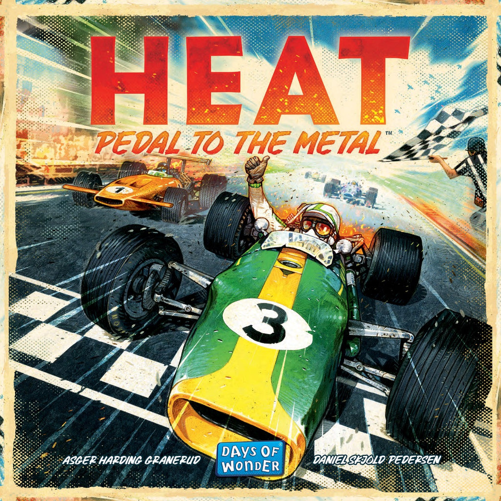 JOC DE SOCIETATE HEAT: PEDAL TO THE METAL, LIMBA ROMANA - DAYS OF WONDER (911801) - Libelula Vesela - Jucarii