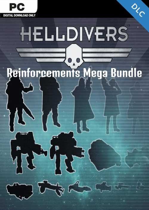 HELLDIVERS - REINFORCEMENTS MEGA BUNDLE - STEAM - PC - WORLDWIDE - MULTILANGUAGE