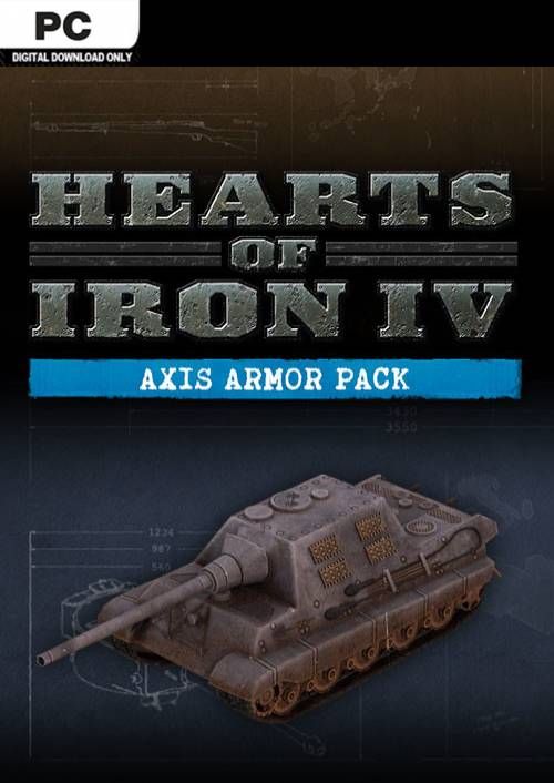 HEARTS OF IRON IV: AXIS ARMOR PACK (DLC) - STEAM - PC - MULTILANGUAGE - Libelula Vesela - Jocuri video