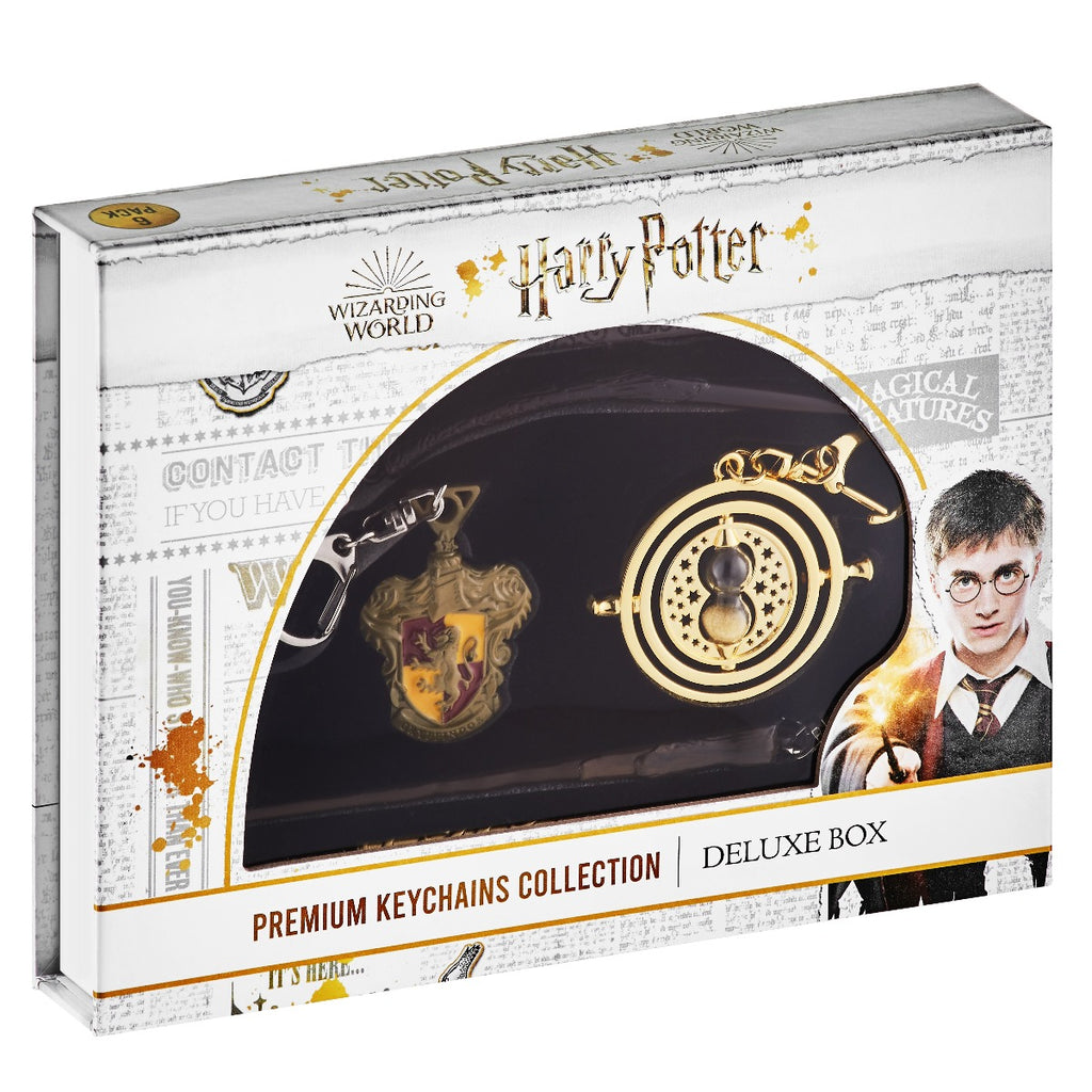 HARRY POTTER - SET BRELOCURI PREMIUM, 6 BUC - JAZWARES (HP8550) - Libelula Vesela - Jucarii