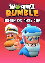WORMS RUMBLE - CAPTAIN & SHARK DOUBLE PACK (DLC) - PC - STEAM - MULTILANGUAGE - WORLDWIDE - Libelula Vesela - Jocuri video