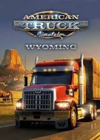 AMERICAN TRUCK SIMULATOR - WYOMING (DLC) - STEAM - PC - WORLDWIDE - MULTILANGUAGE - Libelula Vesela - Jocuri video