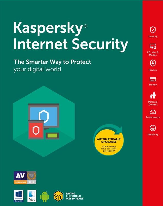 KASPERSKY INTERNET SECURITY FOR ANDROID 2022 (1 YEAR/ 1 DEVICE) - PC - OFFICIAL WEBSITE - MULTILANGUAGE - WORLDWIDE - Libelula Vesela - Software