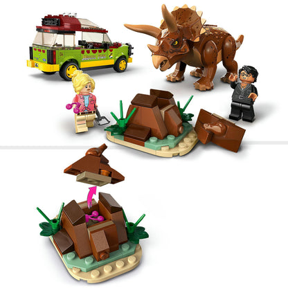 CERCETAREA DINOZAURULUI TRICERATOPS - LEGO JURASSIC WORLD - LEGO (76959)