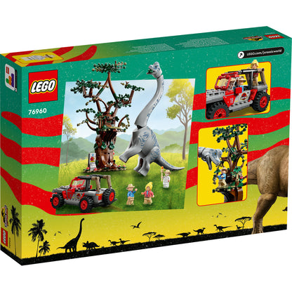 DESCOPERIREA DINOZAURULUI BRACHIOSAURUS - LEGO JURASSIC WORLD - LEGO (76960) - Libelula Vesela - Jucarii