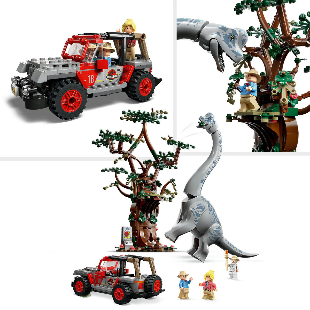 DESCOPERIREA DINOZAURULUI BRACHIOSAURUS - LEGO JURASSIC WORLD - LEGO (76960)
