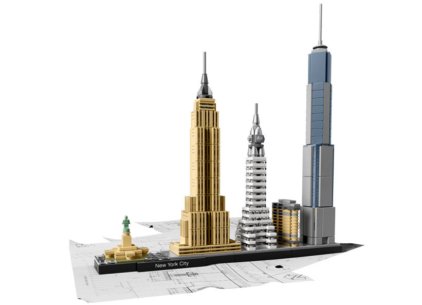 NEW YORK - LEGO ARCHITECTURE - LEGO (21028) - Libelula Vesela - Jucarii