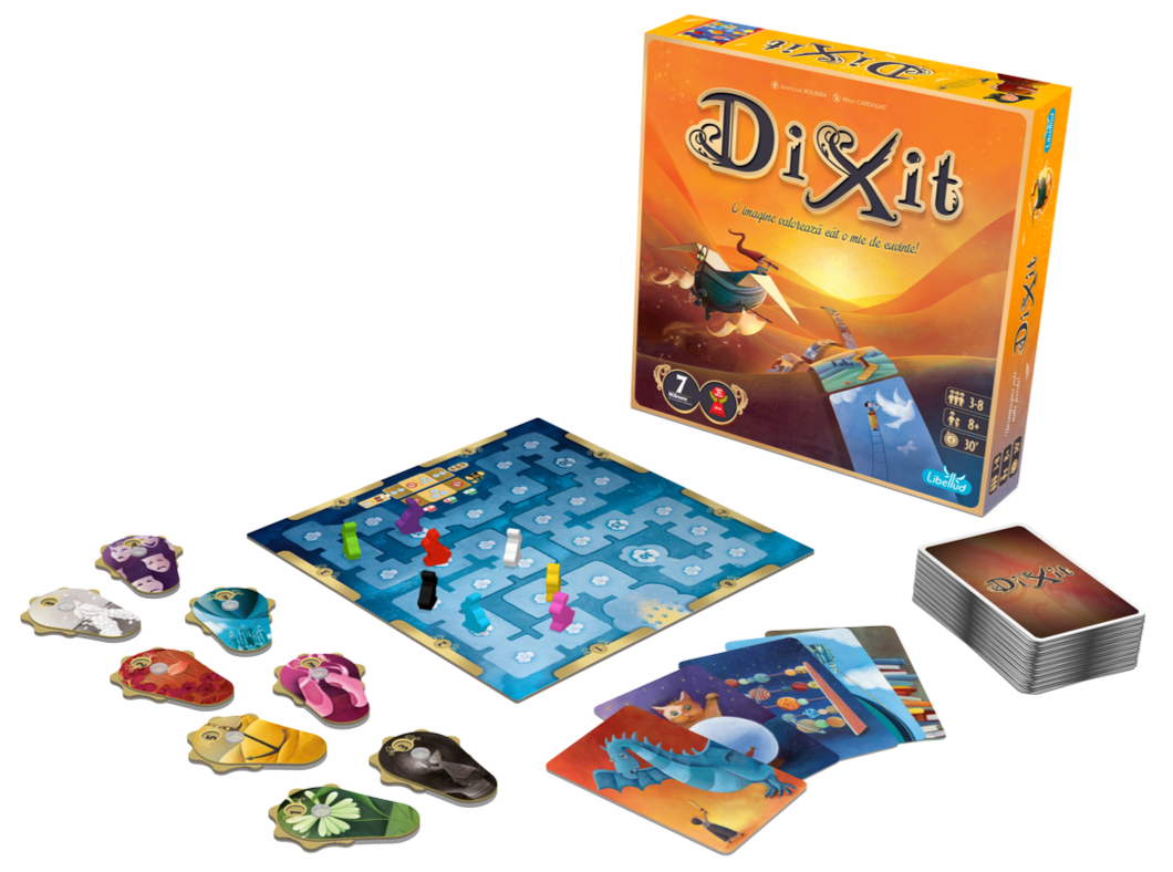 DIXIT (REFRESH) - ASMODEE (LIBDIX01RO) - Libelula Vesela - Jucarii