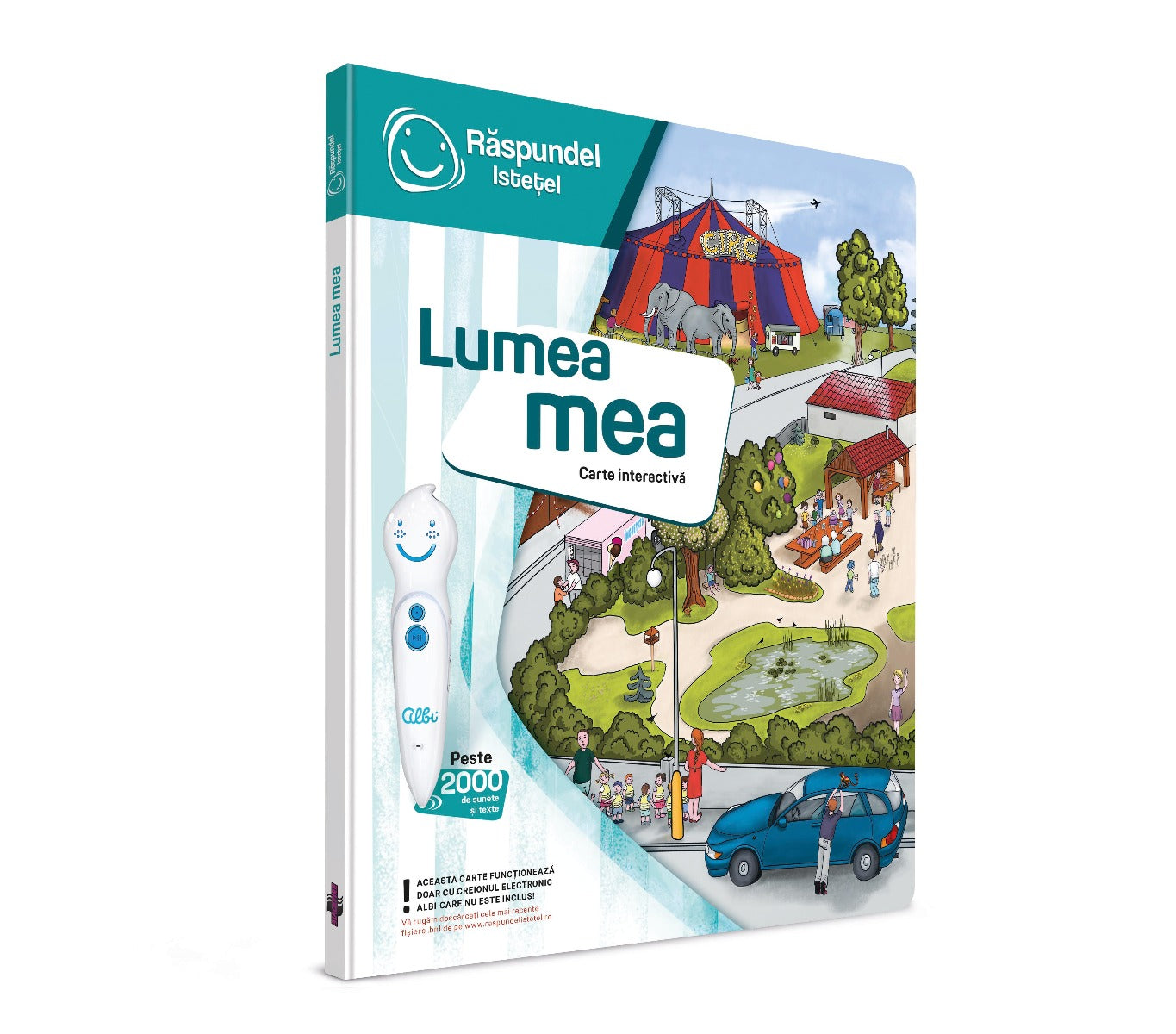 RASPUNDEL ISTETEL, CARTE LUMEA MEA - ALBI (27069) - Libelula Vesela - Jucarii