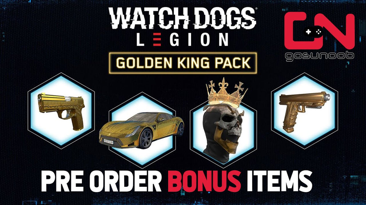 WATCH DOGS: LEGION - GOLDEN KING PACK (DLC) - XBOX LIVE - XBOX ONE - MULTILANGUAGE - EU - Libelula Vesela - Jocuri video