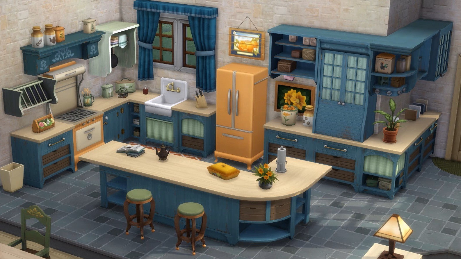 THE SIMS 4: COUNTRY KITCHEN KIT - EXPANSION PACK - ORIGIN - PC - MULTILANGUAGE - WORLDWIDE - Libelula Vesela - Jocuri video