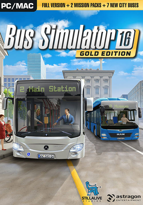 BUS SIMULATOR 16: GOLD EDITION - STEAM - PC - WORLDWIDE - Libelula Vesela - Jocuri video
