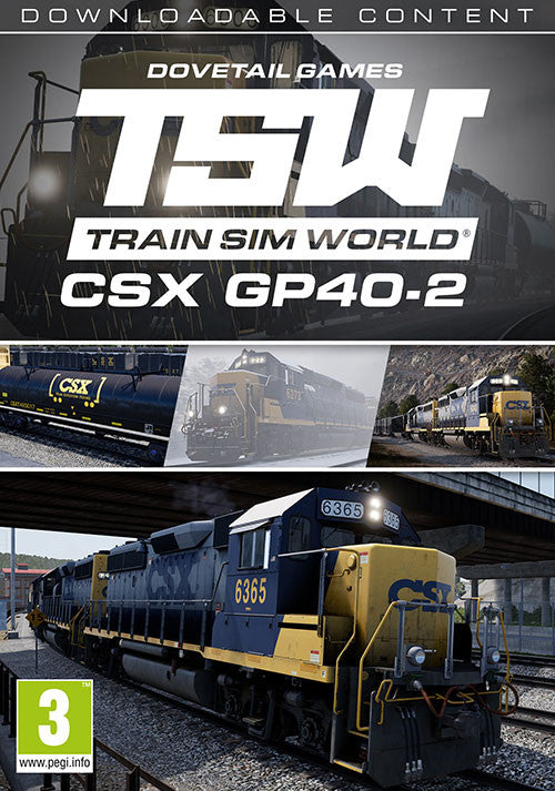 TRAIN SIM WORLD - CSX GP40-2 LOCO ADD-ON (DLC) - STEAM - PC - EU, US - Libelula Vesela - Jocuri video