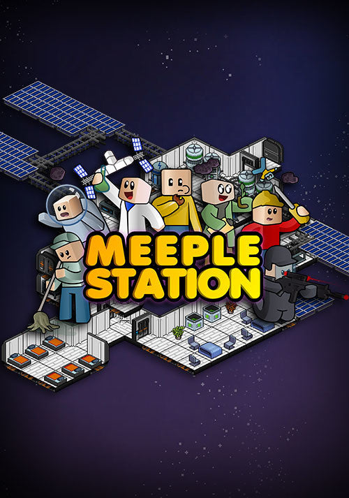MEEPLE STATION - STEAM - WORLDWIDE - MULTILANGUAGE - PC - Libelula Vesela - Jocuri video