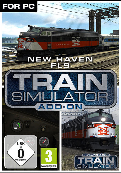 TRAIN SIMULATOR - NEW HAVEN FL9 LOCO ADD-ON (DLC) - STEAM - PC - EU - Libelula Vesela - Jocuri video