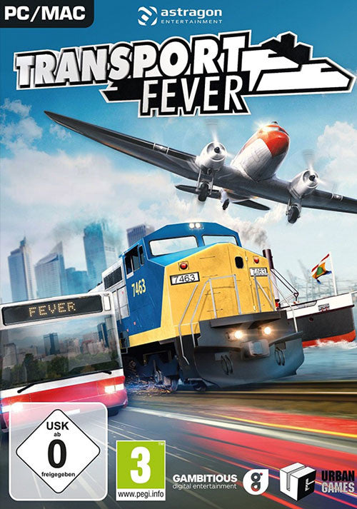 TRANSPORT FEVER - GOG.COM - MULTILANGUAGE - WORLDWIDE - PC - Libelula Vesela - Jocuri video