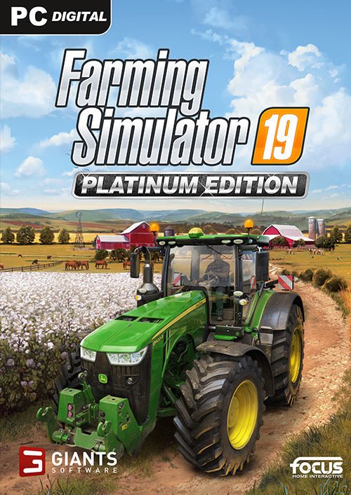 FARMING SIMULATOR 19 - PLATINUM EDITION - STEAM - - STEAM - MULTILANGUAGE - WORLDWIDE - PC - Libelula Vesela - Jocuri video