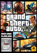 GRAND THEFT AUTO V GTA V & GREAT WHITE SHARK CASH CARD - ROCKSTAR SOCIAL CLUB - PC - WORLDWIDE - Libelula Vesela - Jocuri video