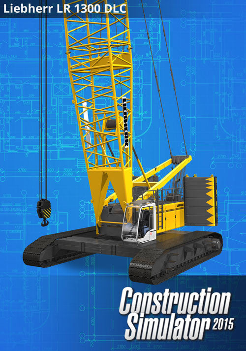 CONSTRUCTION SIMULATOR 2015: LIEBHERR LR 1300 (DLC) - STEAM - PC - WORLDWIDE - Libelula Vesela - Jocuri video
