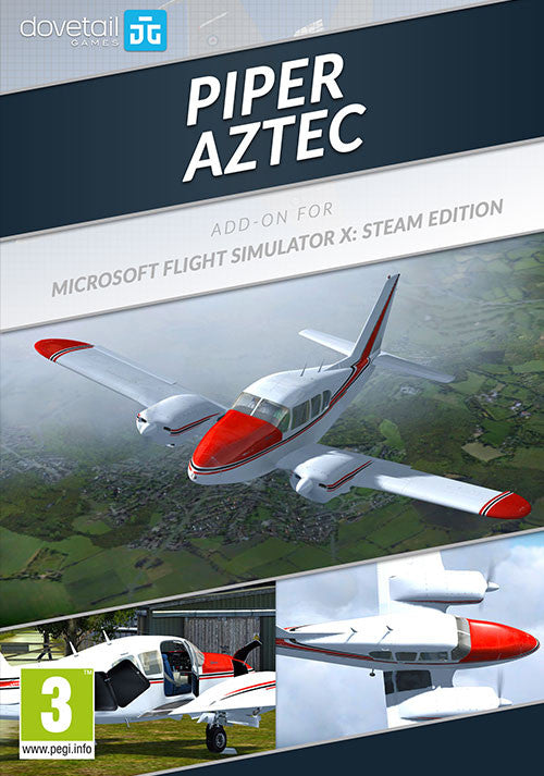 MICROSOFT FLIGHT SIMULATOR X: STEAM EDITION - PIPER AZTEC ADD-ON (DLC) - STEAM - PC - EU - Libelula Vesela - Jocuri video