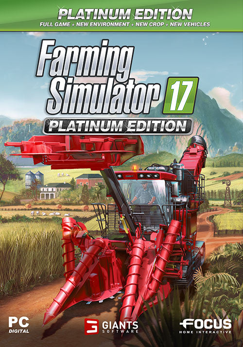 FARMING SIMULATOR 17 - PLATINUM EXPANSION - STEAM - MULTILANGUAGE - WORLDWIDE - PC - Libelula Vesela - Jocuri video
