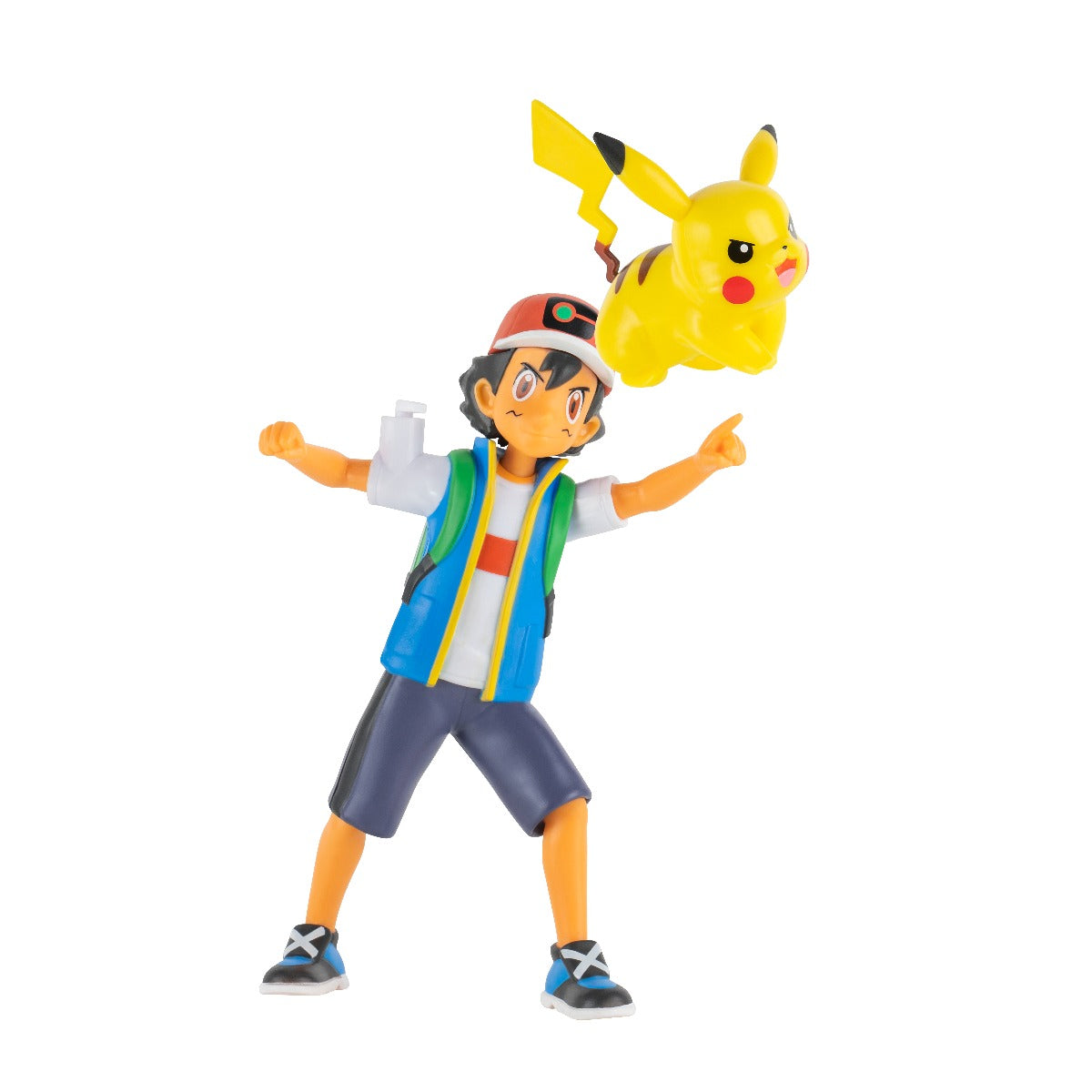 SET FIGURINE DE ACTIUNE, POKEMON, ASH & PIKACHU, 2BUC - JAZWARES (PKW2473) - Libelula Vesela - Jucarii