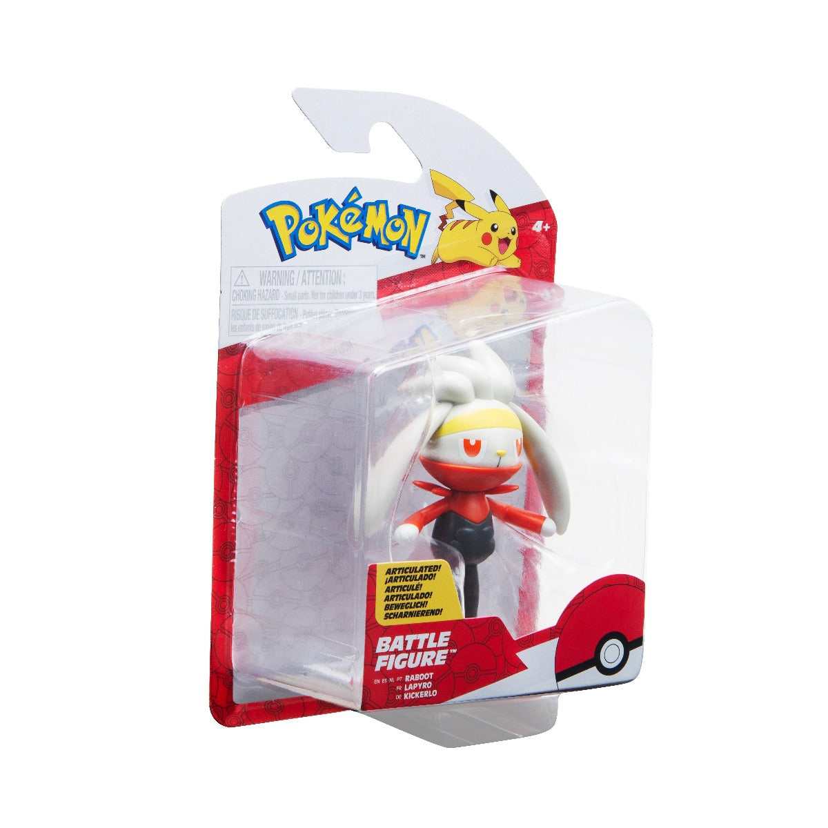 POKEMON - FIGURINA DE ACTIUNE, RABOOT - JAZWARES (PKW2650) - Libelula Vesela - Jucarii