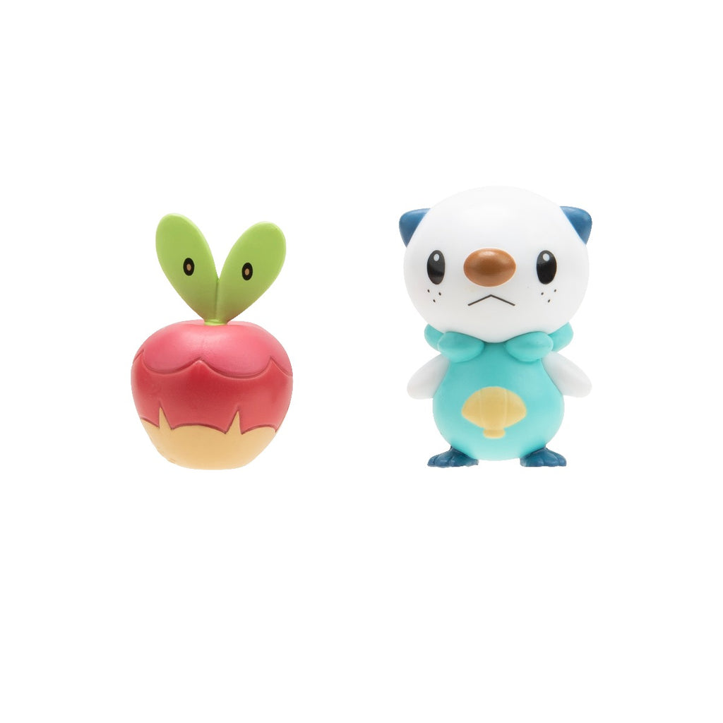 POKEMON - SET FIGURINE DE ACTIUNE, (APPLIN & OSHAWOTT), 2 BUC - JAZWARES (PKW3000) - Libelula Vesela - Jucarii