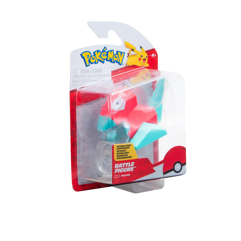 POKEMON - FIGURINA DE ACTIUNE, PORYGON - JAZWARES (PKW3004) - Libelula Vesela - Jucarii