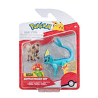 POKEMON - SET 3 FIGURINE DE ACTIUNE, ROCKRUFF, BELLOSSOM, VAPOREON, 3 BUC - JAZWARES (PKW3048) - Libelula Vesela - Jucarii