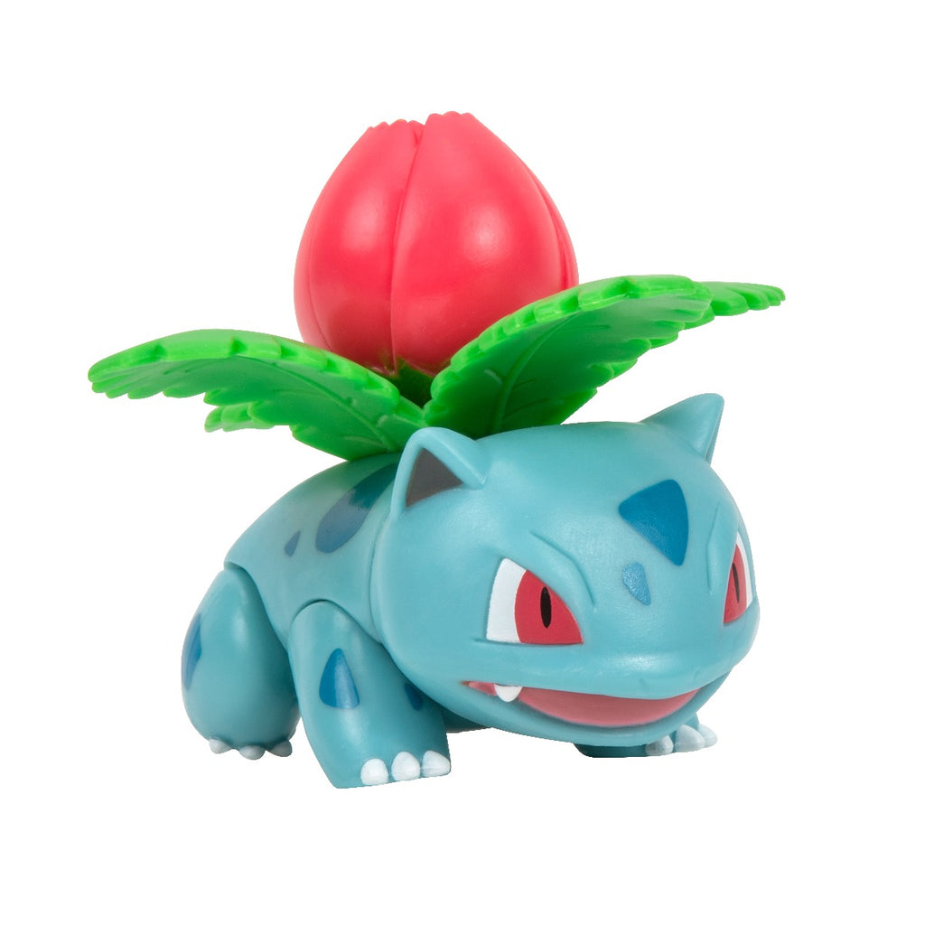 POKEMON - SET 3 FIGURINE DE ACTIUNE, PIKACHU #2, HORSEA, IVYSAUR, 3 BUC - JAZWARES (PKW3049) - Libelula Vesela - Jucarii