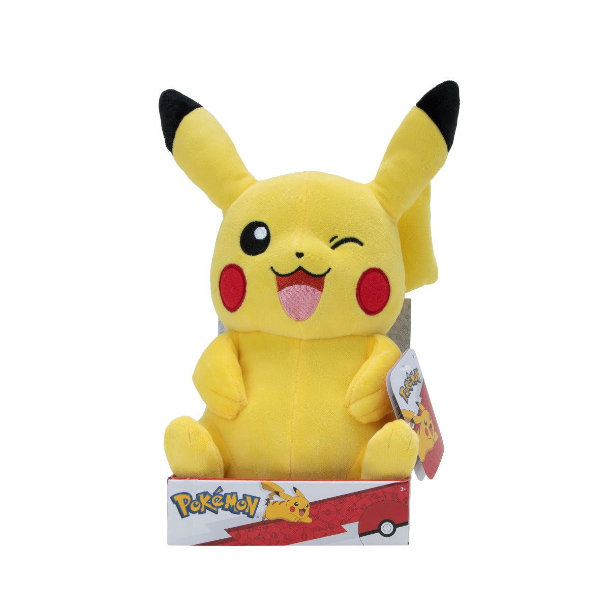 POKEMON - JUCARIE DE PLUS 30 CM, PIKACHU, S4 - JAZWARES (PKW3106) - Libelula Vesela - Jucarii