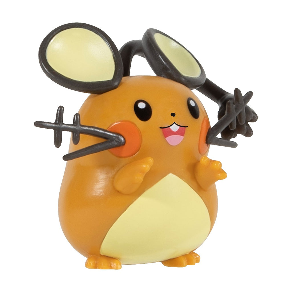 POKEMON - SET FIGURINE CLIP N GO, DEDENNE & LOVE BALL, 2 BUC - JAZWARES (PKW3138) - Libelula Vesela - Jucarii