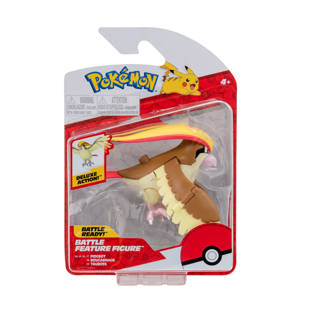 FIGURINA DE ACTIUNE, POKEMON, PIDGEOT - JAZWARES (PKW3365) - Libelula Vesela - Jucarii
