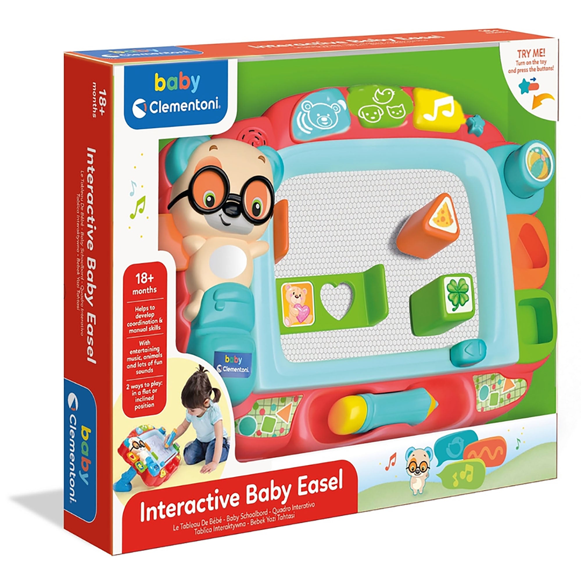 TABLITA MAGNETICA INTERACTIVA - CLEMENTONI (17660) - Libelula Vesela - Jucarii