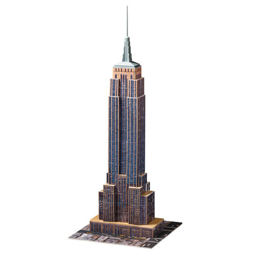 PUZZLE 3D EMPIRE STATE BUILDING, 216 PIESE (RVS3D12553) - Libelula Vesela - Jucarii
