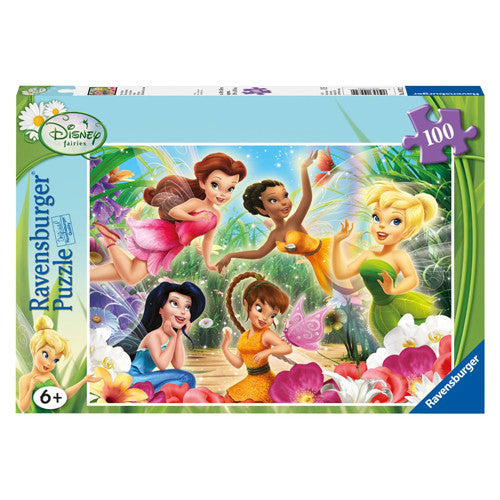PUZZLE ZANELE DISNEY, 100 PIESE (RVSPC10972) - Libelula Vesela - Jucarii
