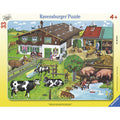 PUZZLE FAMILII DE ANIMALE, 33 PIESE (RVSPC06618) - Libelula Vesela - Jucarii