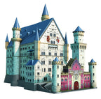 PUZZLE 3D CASTELUL NEUSCHWANSTEIN, 216 PIESE (RVS3D12573) - Libelula Vesela - Jucarii