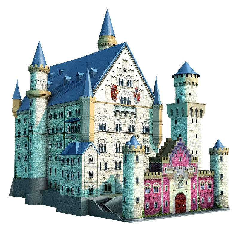 PUZZLE 3D CASTELUL NEUSCHWANSTEIN, 216 PIESE (RVS3D12573) - Libelula Vesela - Jucarii
