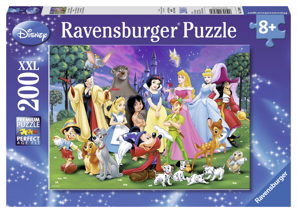 PUZZLE DISNEY PERSONAJELE PREFERATE, 200 PIESE (RVSPC12698) - Libelula Vesela - Jucarii